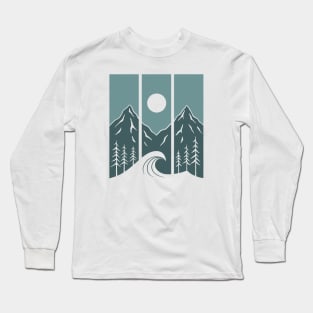 Triptych Long Sleeve T-Shirt